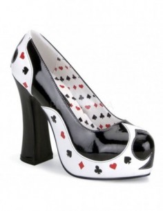 Zapato disfraz poker