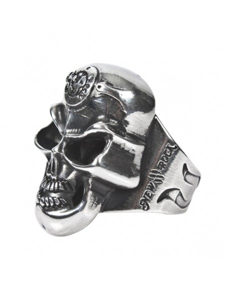 M.SKULLRING-S1 SKULL RING BIG 24mm Diameter. 537002-N GRAN