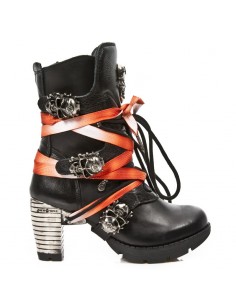 FASHION SHOE LACES TEXTIL ORANGE LEOPARD 180cm 2