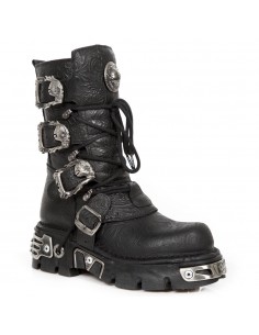 M.391-S4 VINTAGE FLOWER NEGRO 2