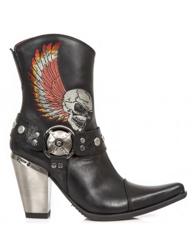 Botas Moteras Camperas Mujer New Rock 36