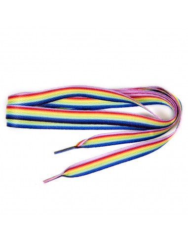 CORDONES 180cm P07 COLOR X1122 ** pares RAINBOW LACES