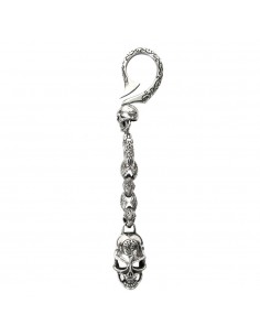 M.LLAVERO-S7 REAL SILVER NEW ROCK KEYRING