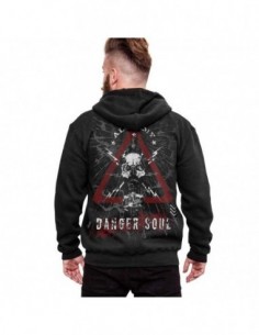 AEA Man Zip Hoodie "Danger... 2