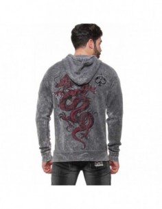 AEA Man Hoodie "Crounching... 2