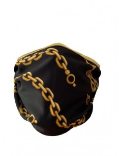 Urban Face Mask Black Chains 2